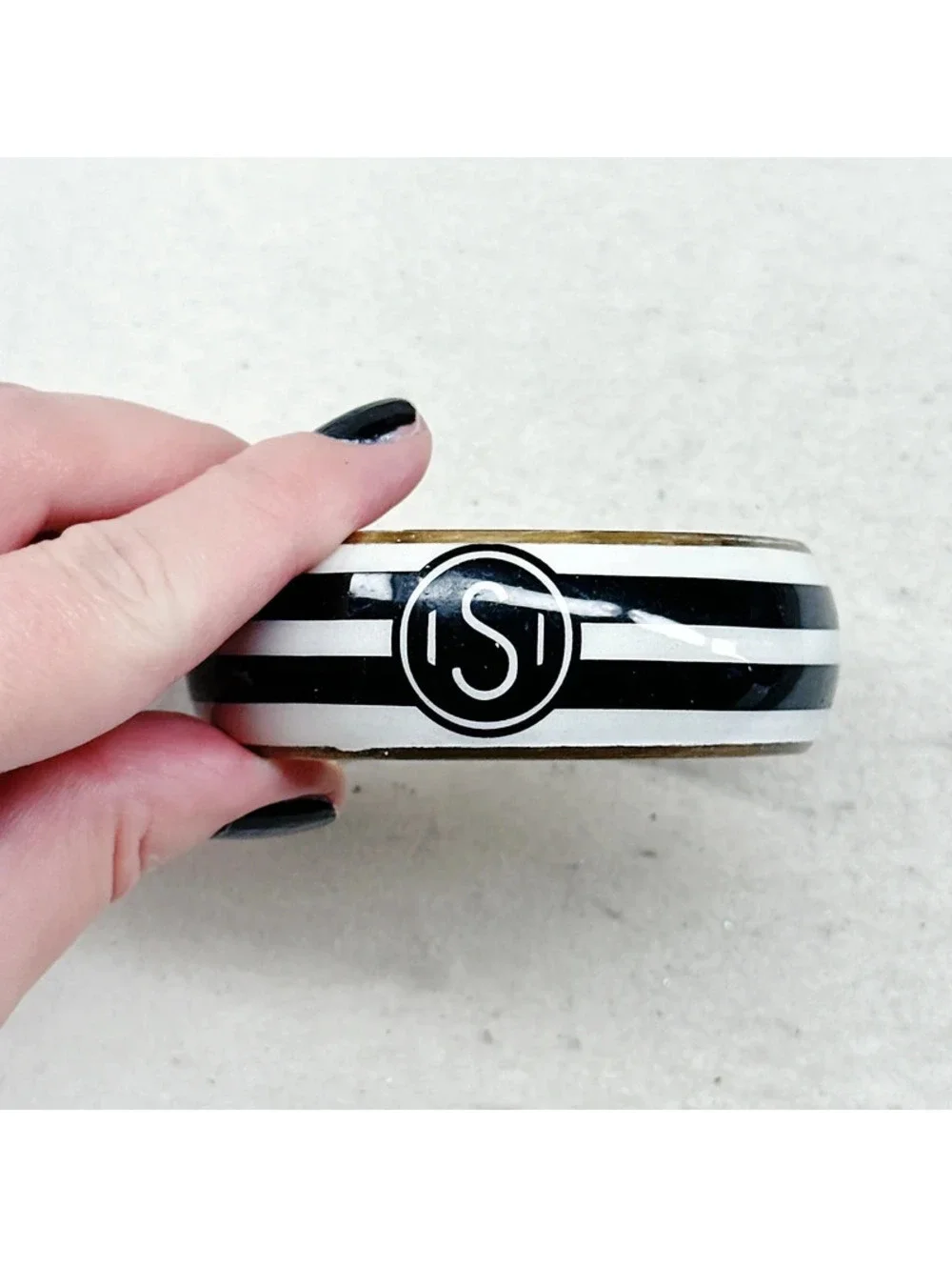 86a. S Initial Bracelet Preloved Monogram
